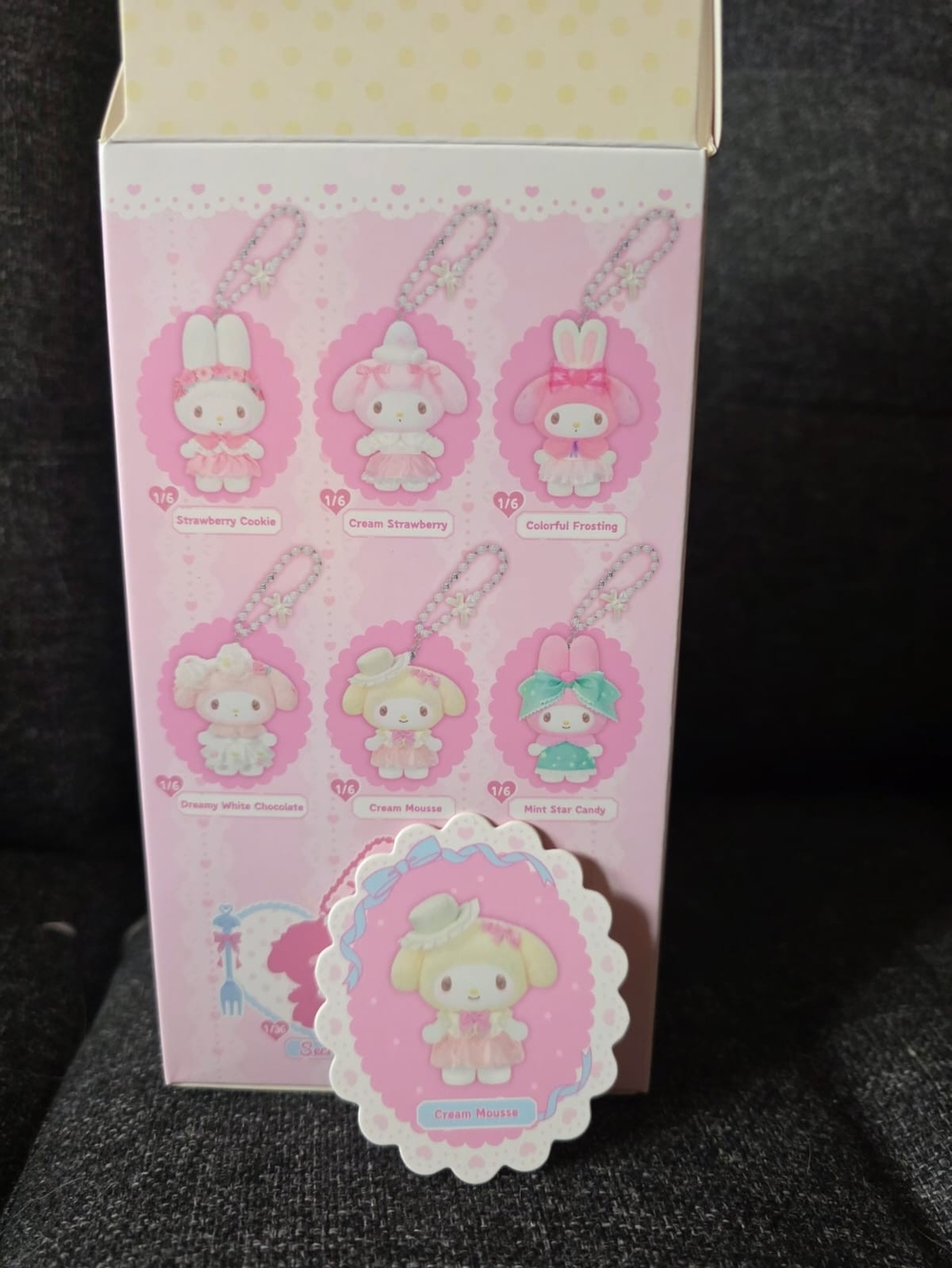 My Melody Top Toy Blind Box Sweet Dreams Boudoir Cream Mousse